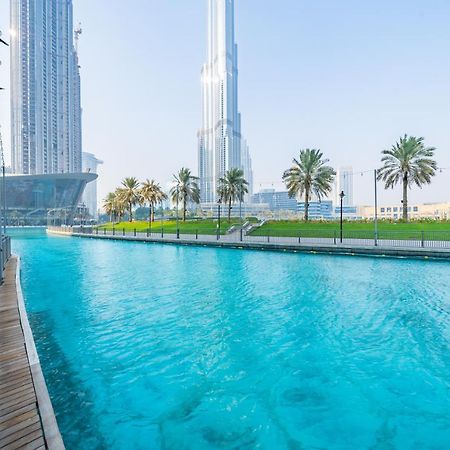 Stylish Apartment With Partial Burj Khalifa View Ντουμπάι Εξωτερικό φωτογραφία
