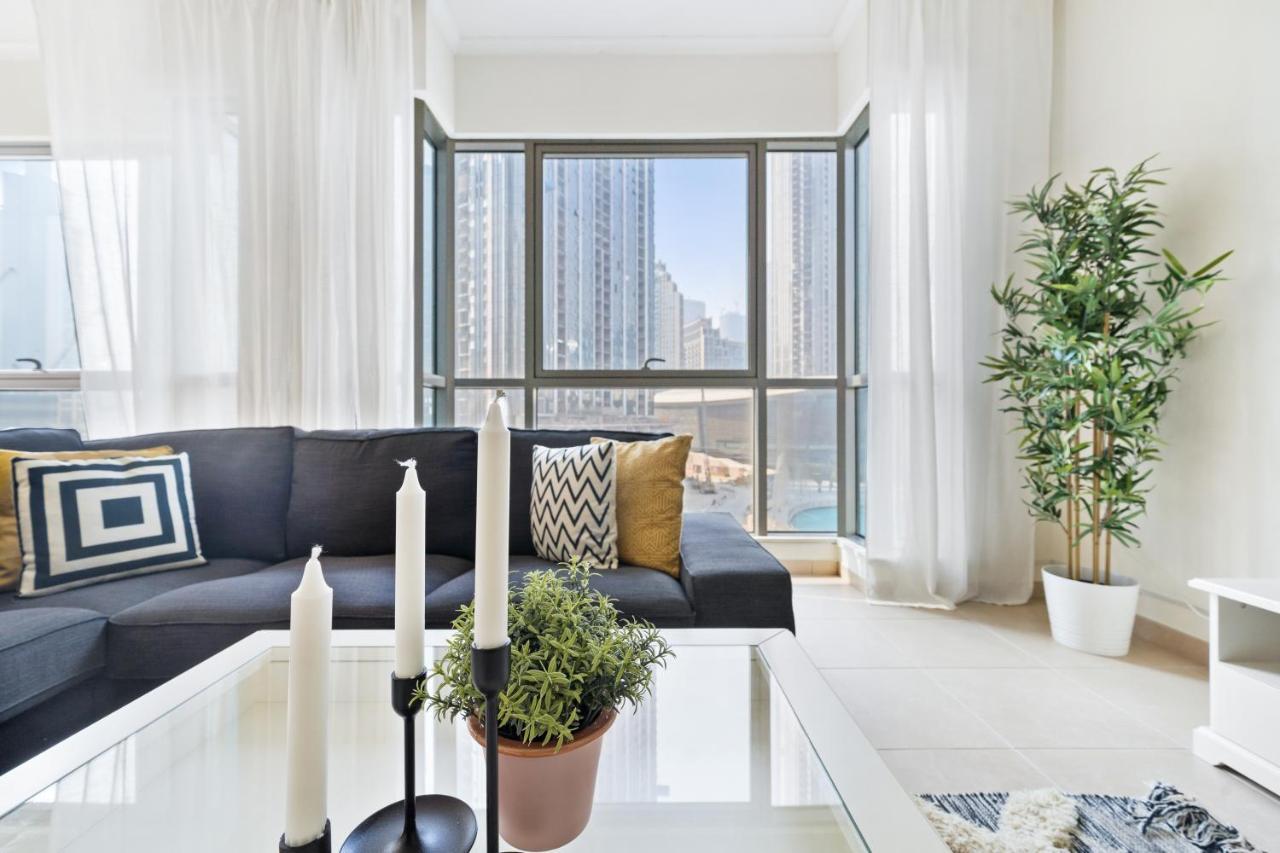 Stylish Apartment With Partial Burj Khalifa View Ντουμπάι Εξωτερικό φωτογραφία